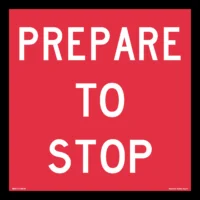 Multi Message Prepare to Stop Sign MM914