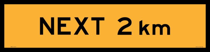 Multi Message Next ...km Sign 1200 x 300  MM9152