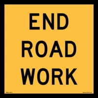 Multi Message End Roadwork Sign MM921