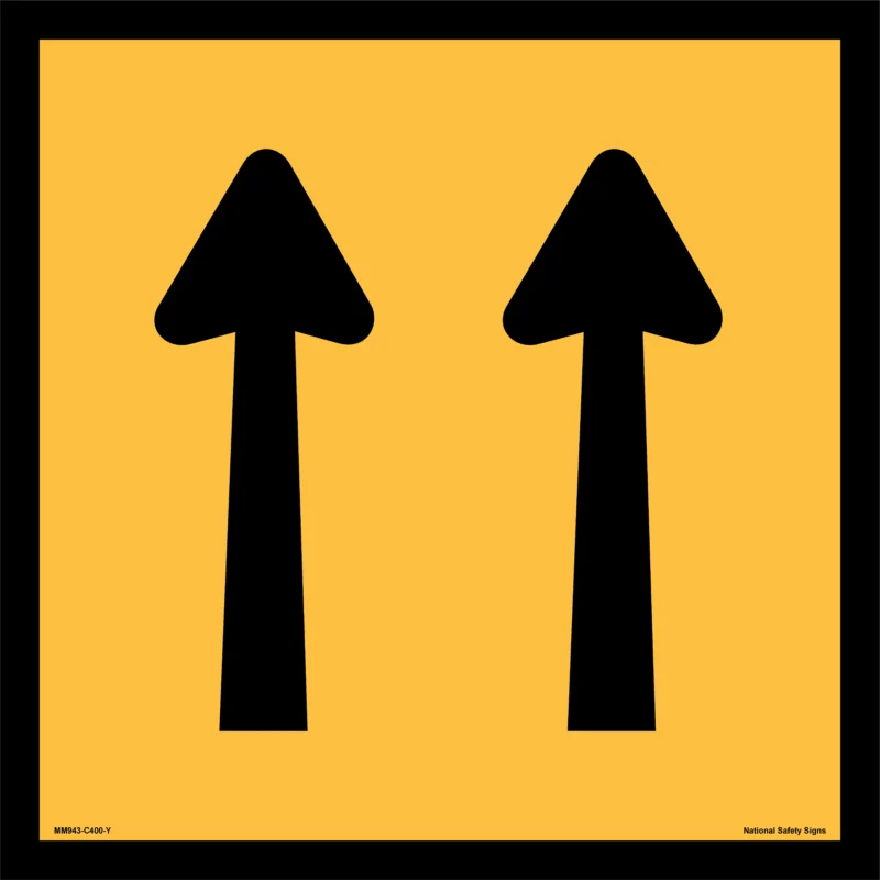 Multi Message Lane Status Sign - Both Lanes Open Sign