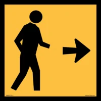 Multi Message Pedestrian Sign MM965