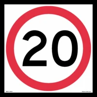 Multi Message 20 kph 600mm Sign MM973