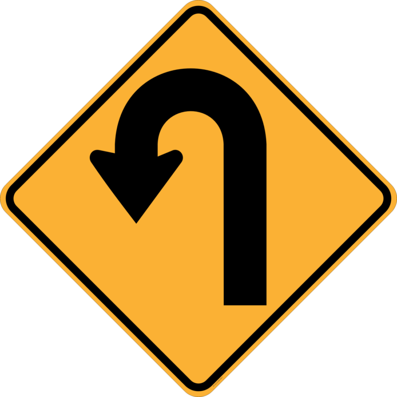 W1-7(L) Hairpin Bend -Left