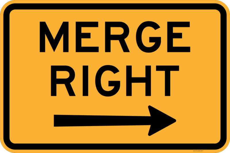 W8-15 Merge Right