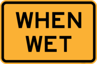 W8-7 When Wet