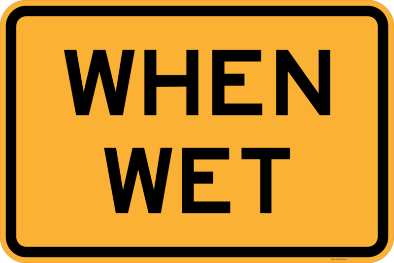 W8-7 When Wet