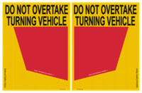 Rear Marker Plate Cat 34 Class 400 Reflective