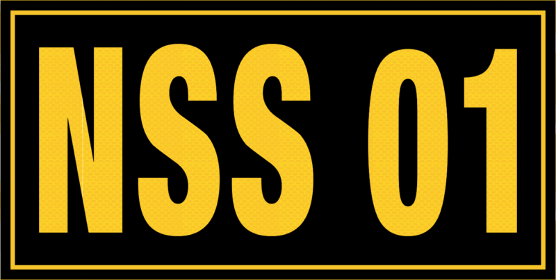 Small Contractor Vehicle Identification w/- Border V2681 - Image 3