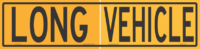 Long Vehicle  2 Piece Sign T2739