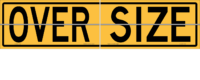 OverSize 2 Piece Hinged Sign  T2764