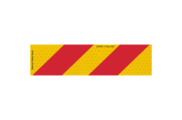CAT 41A Rear Marker Plate Left 400x100mm T2719